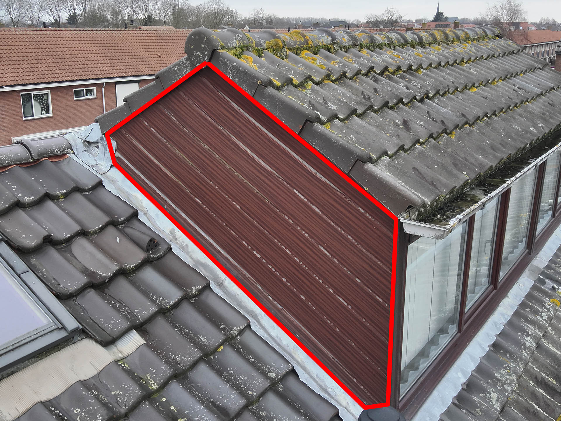 dak en gevel inspecties drone