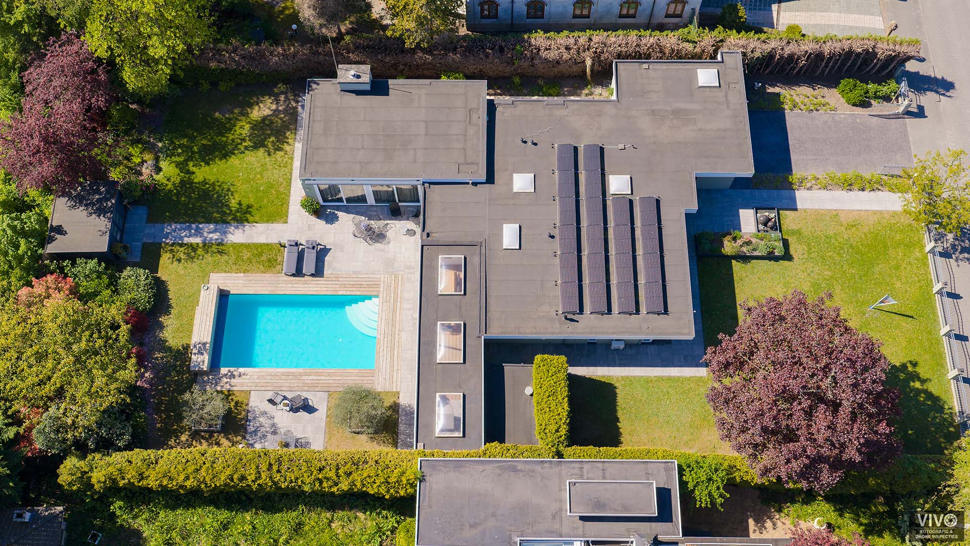 Dronefotografie voor Ooms Makelaars in Rotterdam