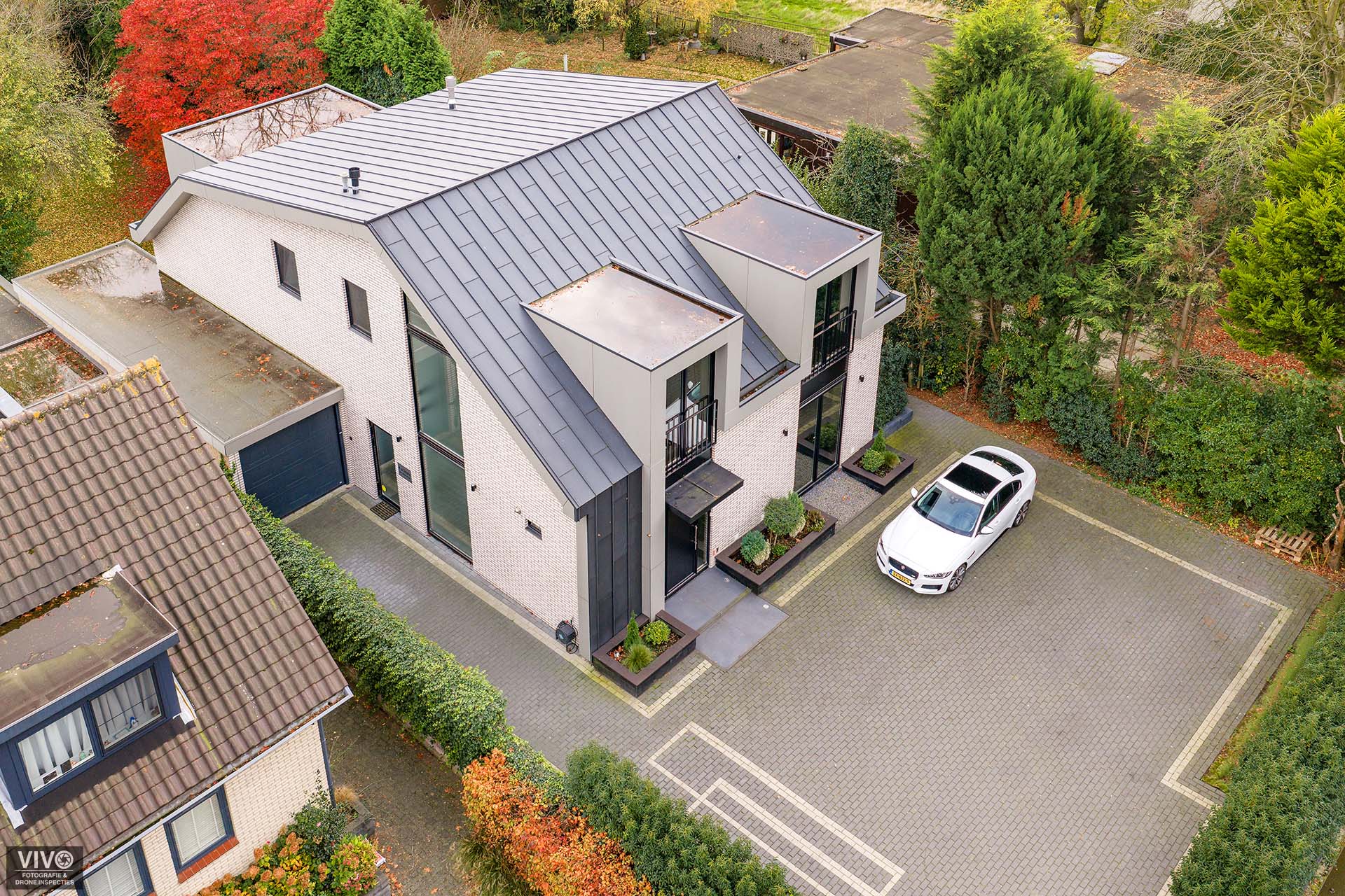 Dronefotografie voor Ooms Makelaars in Capelle