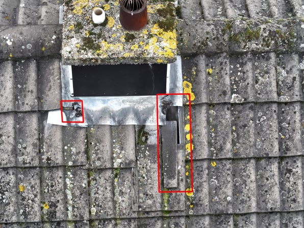 dakpannen inspectie drone